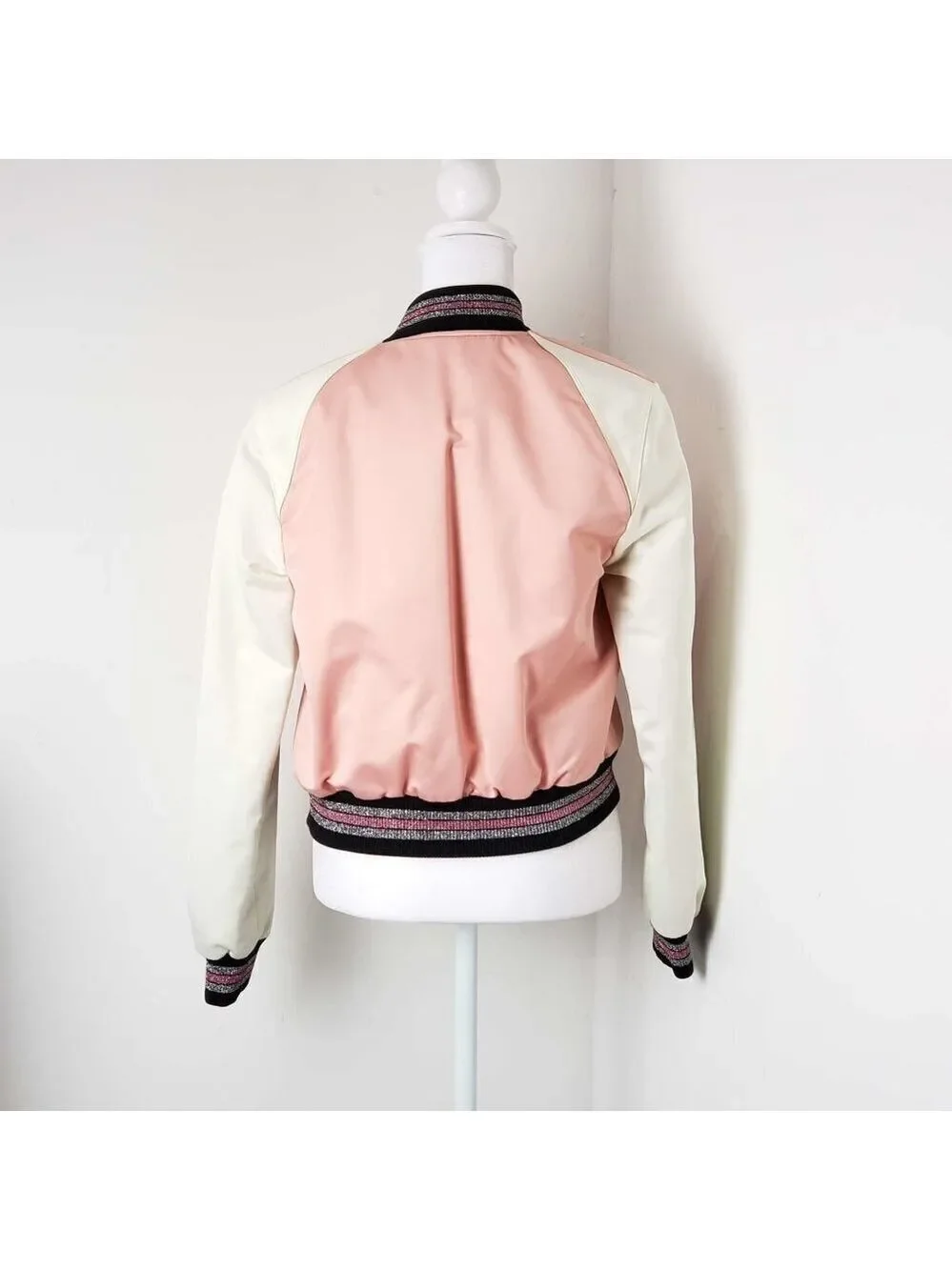 💯 Brand New Coach Pink Crush Jacket MSRP $598